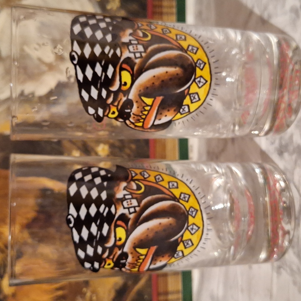 Pair of Ed Hardy glasses